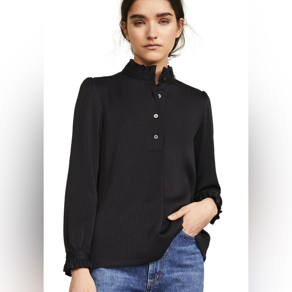 A.P.C. | St Germain Black Blouse